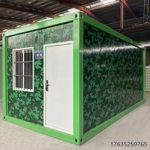 住人集装箱移动房屋活动板房定制民宿彩钢板打Q包箱工地宿舍办公 - 图1