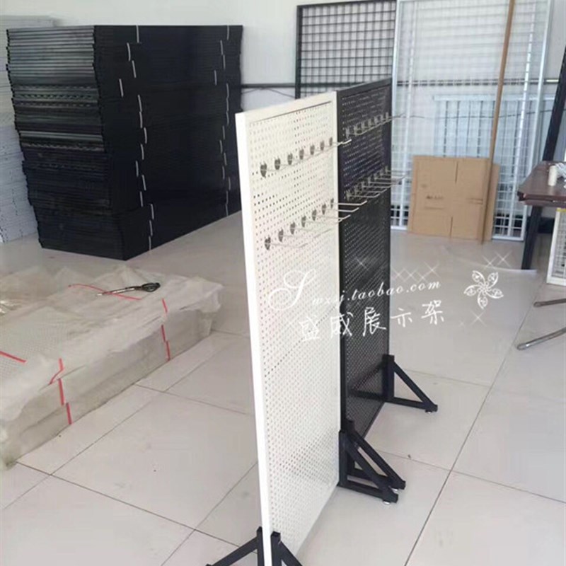 Free shipping hole b board shelf jewelry rack mobile phone accessories rack hardware tool rack floor hole board display rack hanging