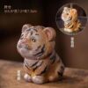 Cute tiger holds wealth, color-changing tea i pet ornaments, high-quality tea tray, high-end tea set accessories, fortune-making tea table tea