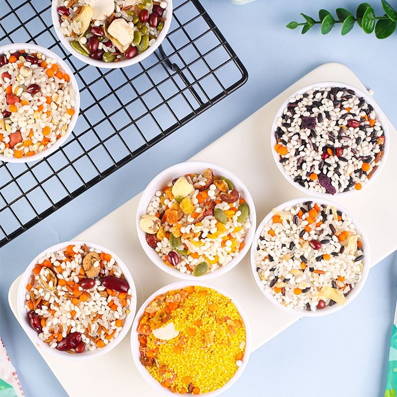 七日杂粮粥100g*7袋新米五谷粗粮八宝粥早餐粥膳食营养健康早晚餐 - 图1