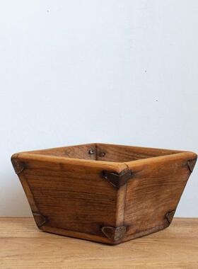 老实木桶艺术米桶每日入桶金婚招财进宝桶烧香拜佛香炉拜佛桶