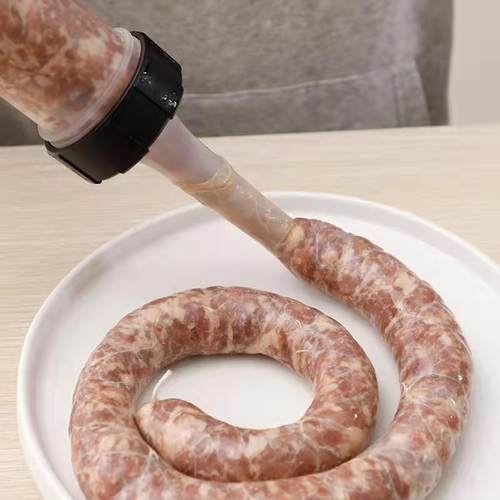 灌香肠器家用手动灌肠机装罐腊肠制作工具小型香肠机罐血肠脆皮肠 - 图0