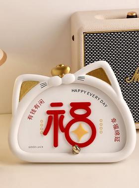 贝汉美2025新款福字装饰客厅电视柜入户玄关桌面摆件乔迁新居礼品