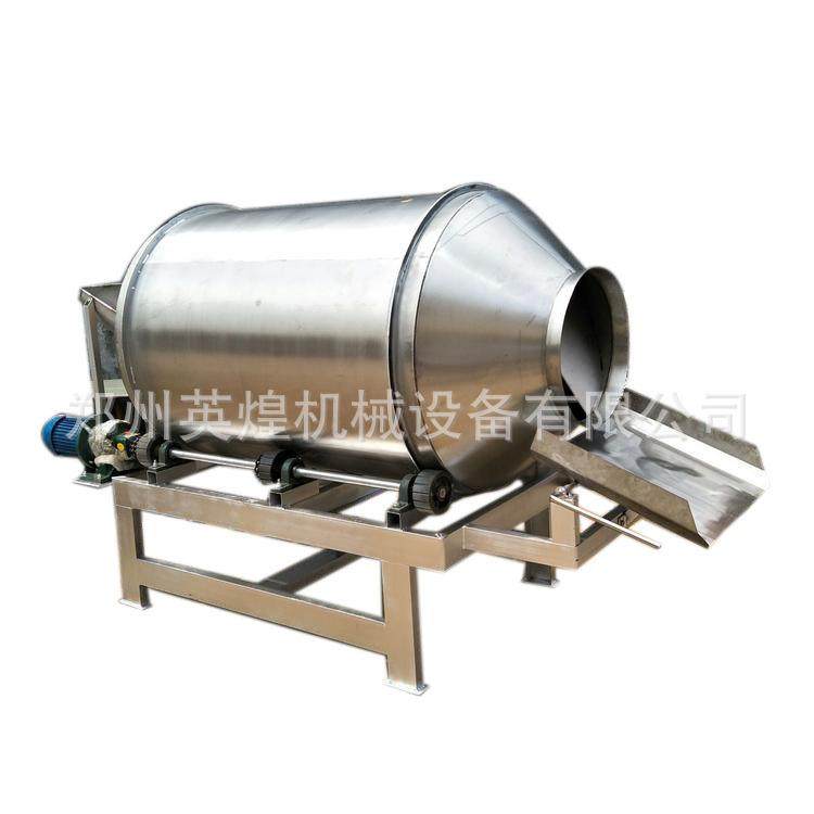 香肠馅料不锈钢滚筒搅拌机酱牛肉腌制设备鸡胸肉不锈钢拌料机 - 图3