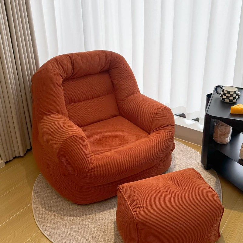 懒人沙发窝窝沙发榻榻米卧室客厅懒人椅子单人休闲阅读躺椅复古风,淘宝优惠券,粉丝福利购,淘宝优惠卷