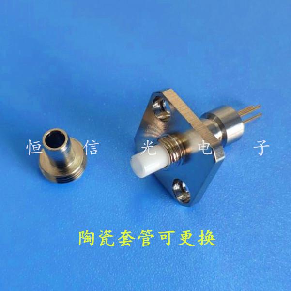 1mW-50mW 红光一体机用650nm红光激光器方形扁形套管可换 三引脚 - 图0