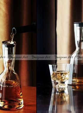 特价现代风玻璃酒杯酒壶摆件样板间酒店家居客厅餐厅餐桌装饰品
