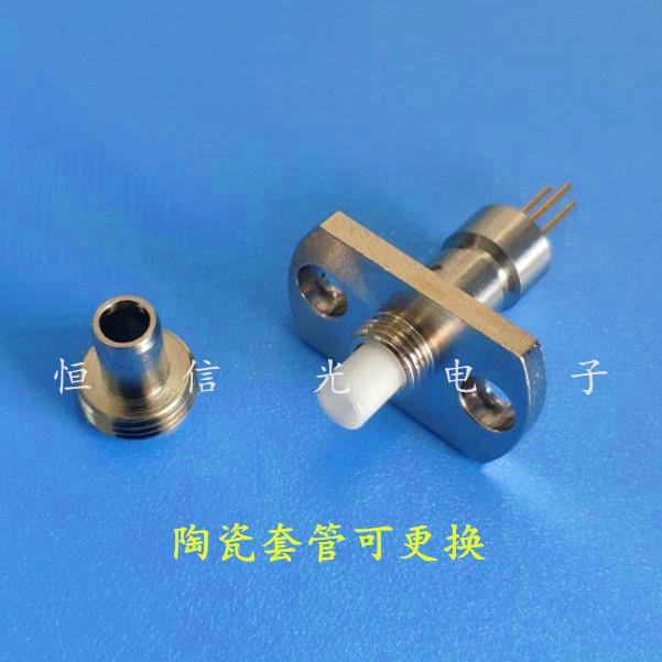 1mW-50mW 红光一体机用650nm红光激光器方形扁形套管可换 三引脚 - 图1