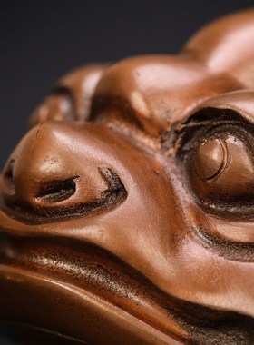 匠泽铜魂 紫铜貔貅瑞兽镇纸装饰家居客厅办公室工艺品把玩小摆件