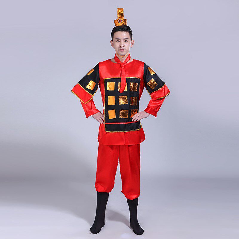 古代士兵服演出服男岳家军兵马俑将军盔甲汉服儿童满江红朗诵团服,淘宝优惠券,粉丝福利购,淘宝优惠卷