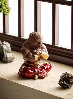 电视柜摆件新中式家居客厅酒柜摆件创意玄关装饰品工艺品摆件