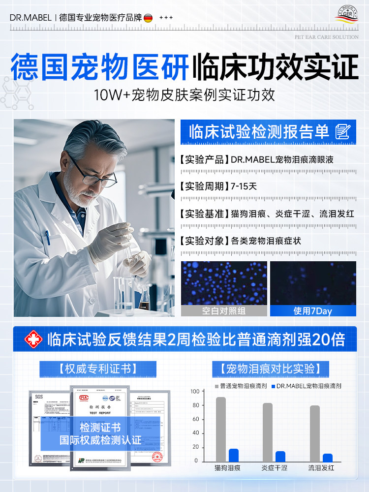 宠物泪痕液狗狗猫咪去泪痕神器眼屎多眼药水去除液比熊滴眼液专用,淘宝优惠券,粉丝福利购,淘宝优惠卷