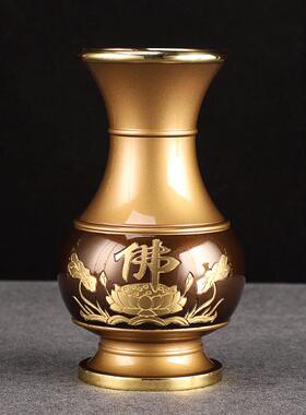 纯铜彷古家用全套供佛套装供佛用品佛具套装香炉供水杯灯佛前摆件