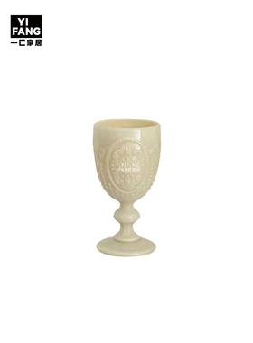 一匚 中古侘寂风覆古装饰画烛台花器装饰 样板间书房展示架摆件