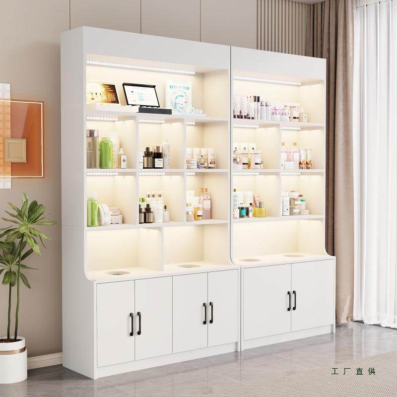 毛巾柜美发店木柜子理发店收纳柜美容院储物柜发廊产品展示柜,淘宝优惠券,粉丝福利购,淘宝优惠卷