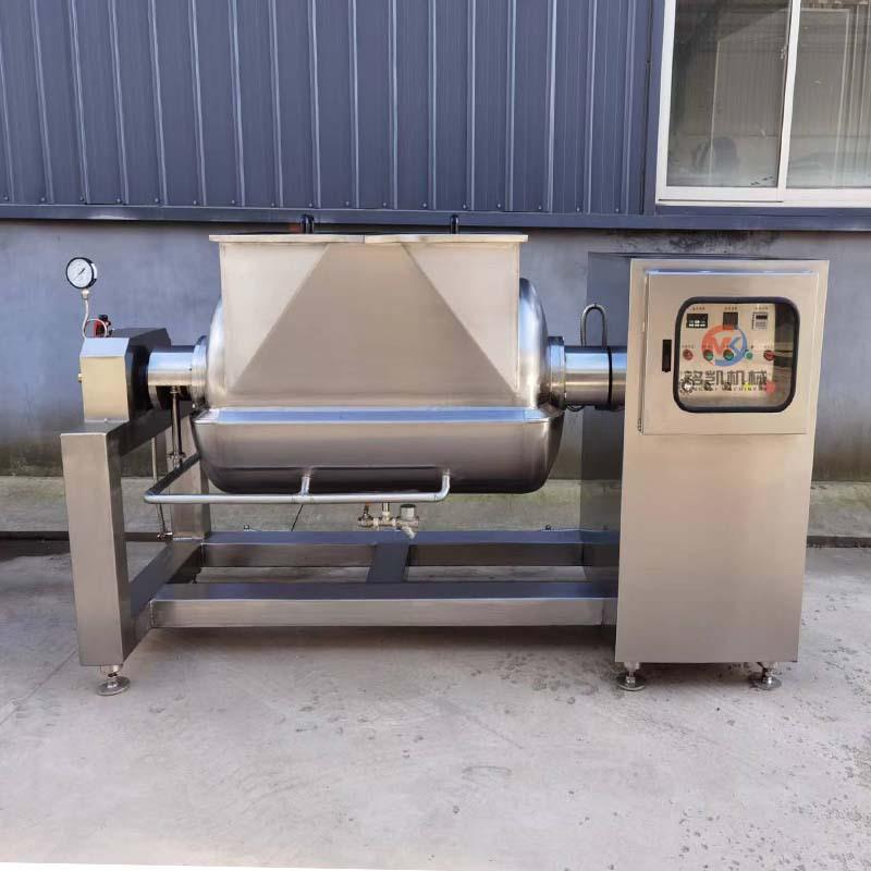 电磁横轴搅拌炒锅 高粘度物料大型炒料机 肉松豆沙炒制夹层锅 - 图2