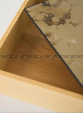 MOON慕空间样板房衣帽间摆件收纳盒首饰盒软装饰品复古花纹陈列品