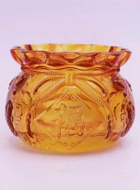 新品琉璃聚宝盆钱袋子储蓄