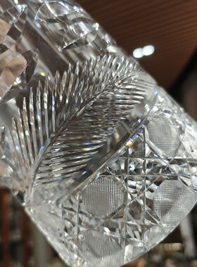 新品推荐 美辉刻花水晶冷水壶花瓶