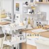 Desktop hole board storage rack student dormitory dormitory desktop desk stationery sundry organizer hook display