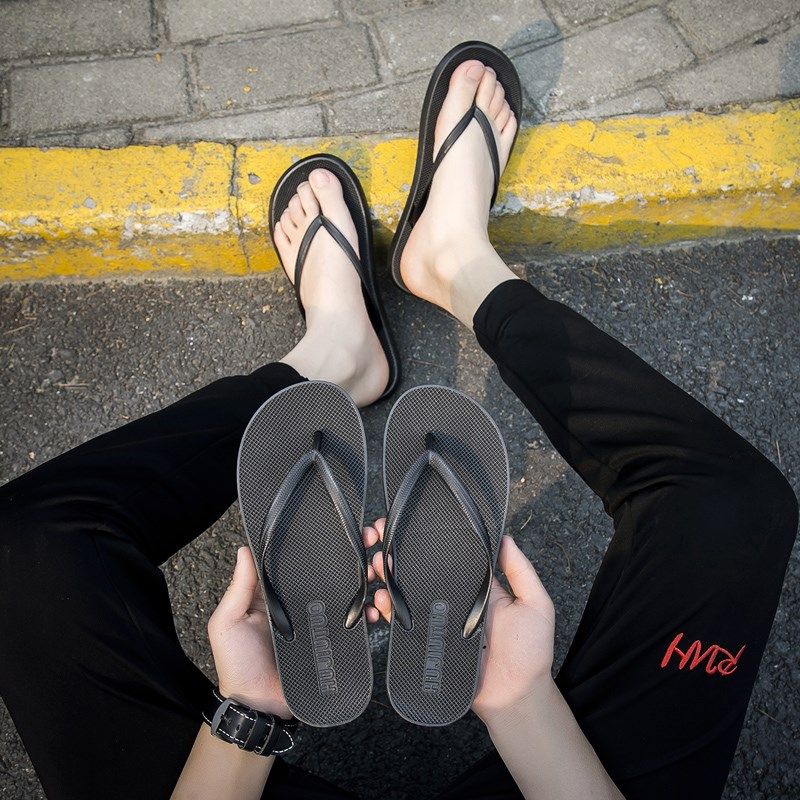 人字拖男夏季防滑个性潮流韩版沙滩鞋外穿潮男凉鞋夹脚室外凉拖鞋,淘宝优惠券,粉丝福利购,淘宝优惠卷