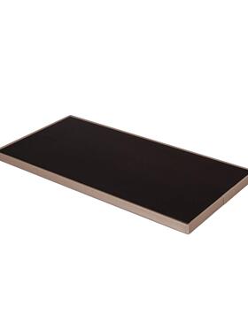 轻奢软装博物馆皮质托盘