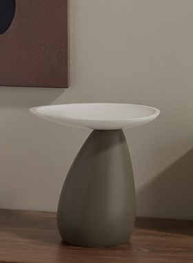 中古风石来运转摆件入门玄关客厅桌面钥匙置物收纳新居乔迁装饰品