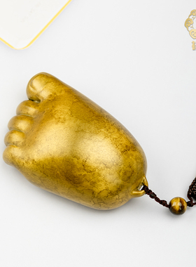 祥运知足常乐知足铜挂件摆件家居桌面装饰品手把件送朋友节日礼物