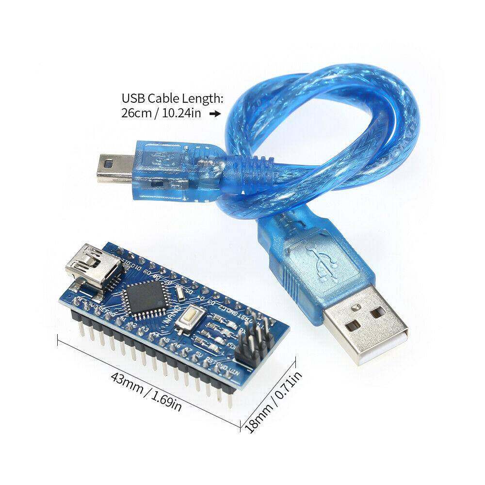 Nano V3.0改进版焊接板Atmega328PUSB开发板学习板评估板工控板 - 图3