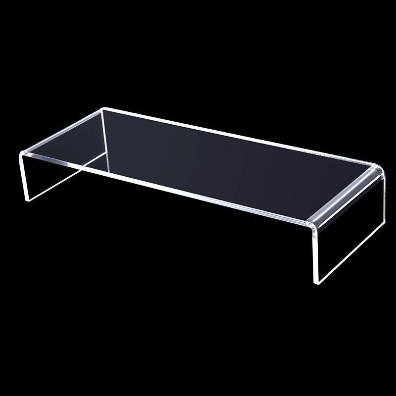 亚克力U型展示架分层阶梯形置物架化妆品盲盒手办收纳架多功能 - 图3