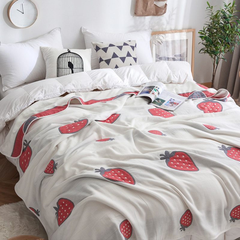 八层盖毯毛巾被六层纱布小被子纯棉夏季单人双人新生婴儿午睡毯子,淘宝优惠券,粉丝福利购,淘宝优惠卷