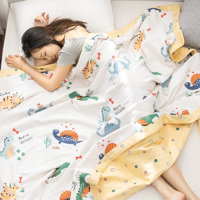 夏被全棉可水洗棉花被空调被夏凉被可机洗纯棉被芯薄款单人双人,淘宝优惠券,粉丝福利购,淘宝优惠卷