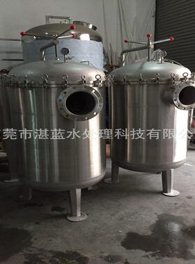 空调循环水不锈钢300TH袋式过滤器8袋袋式过滤器快装大流量厂