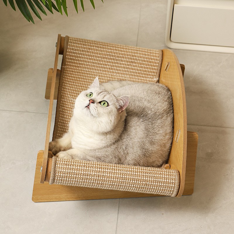 梭子蟹剑麻垫猫抓板耐抓耐磨不掉屑简约保护沙发防抓猫窝四季椅子 - 图1