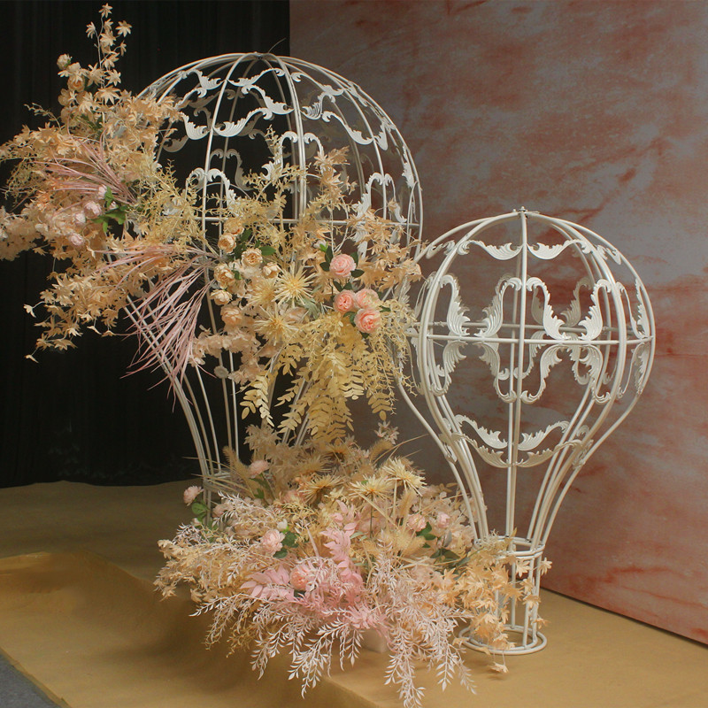 婚庆道具铁艺热气球 婚礼场景布置橱窗摆件 舞台装饰空中吊顶挂件,淘宝优惠券,粉丝福利购,淘宝优惠卷