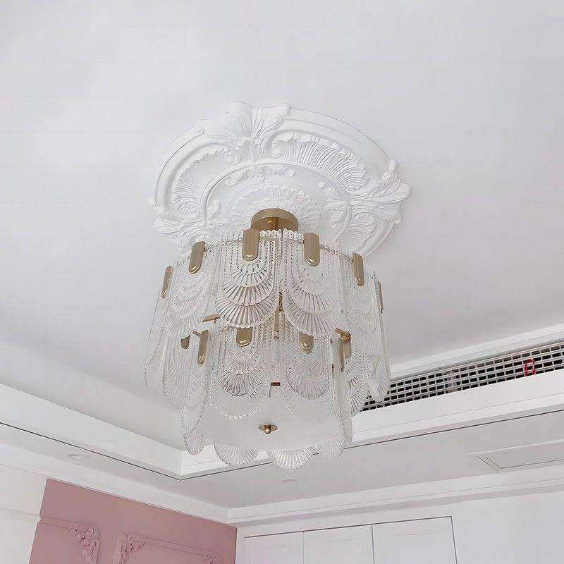 法式pu灯盘石膏底座圆形欧式吊顶天花板装饰线雕花组合拼花灯座,淘宝优惠券,粉丝福利购,淘宝优惠卷