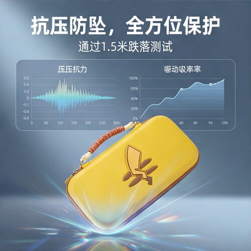 合匠switch2收纳包硬壳任天堂保护套Switch2代收纳包大容量OLED/ns2卡带盒宝可梦皮卡丘二代游戏机日版保护壳 - 图0