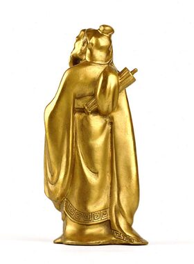 纯铜华佗摆件医圣铜像送名医工艺品摆设中式送礼装饰品