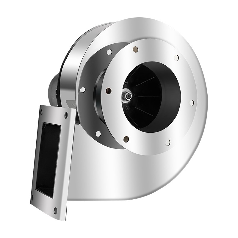 耐高温304 不锈钢小型锅炉引风机220V离心风机3R80V采暖排尘抽风 - 图3