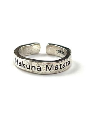 Viva La Vida人生万岁/ La libert自S由戒指可调节复古对戒