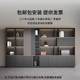 Office bookcase boss background cabinet file cabinet wooden information cabinet storage cabinet storage cabinet wall floor-to-ceiling cabinet