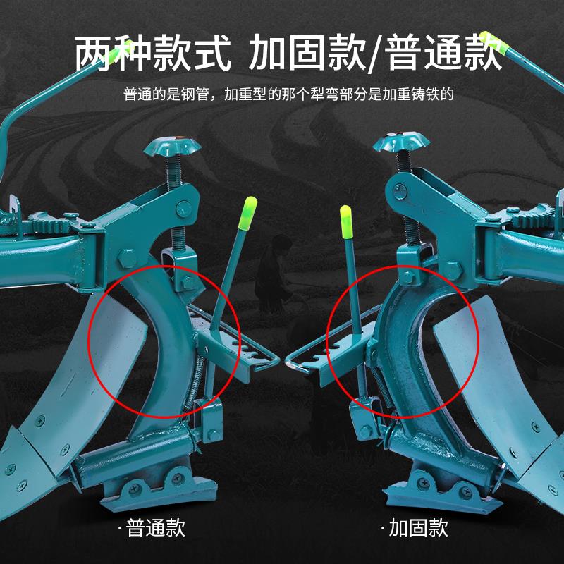 微耕机手扶拖拉机配套农机具犁双面翻转犁铧耕地开沟翻地犁开沟器 - 图1