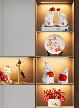 新房乔迁之喜客厅k摆件酒柜装饰品家居玄关电视柜搬家礼物新居礼