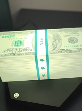 GTA5磁悬浮美金灯桌面摆件