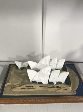 树脂工艺品 家居摆件世界名建筑 澳大利亚 悉尼歌剧院工艺品摆件