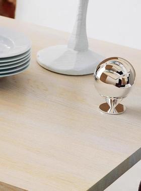 White Design牙签罐牙线盒牙签筒轻奢创意意式极简不锈钢摆件饰品