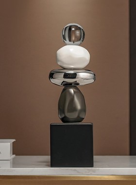 时来运转摆件客厅电视柜酒柜家居玄关装饰品办公室桌面高级艺术感