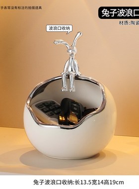 入户门口b玄关钥匙收纳置物架摆件客厅家居轻奢装饰品乔迁新居礼