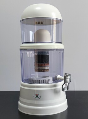 悦莱泉桌面型矿泉壶养生壶过陶瓷滤芯G净水直饮过滤饮水机桶矿化
