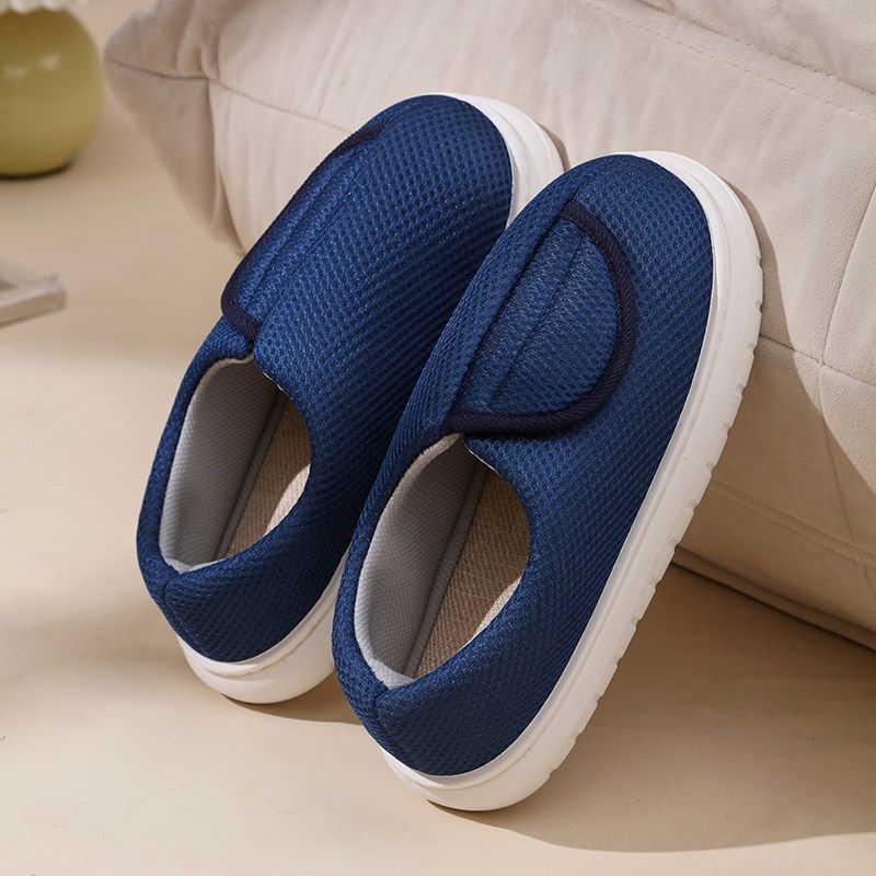 大开口脚肿专用鞋脚背高脚趾受伤方便穿脱夏季网纱面老人脚肿布鞋,淘宝优惠券,粉丝福利购,淘宝优惠卷